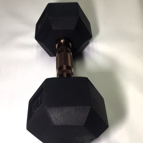🛑 FLO 360 Rubber ➕🆒 WEIGHT Training 20LB DUMBELL Strength Fitness 💸BUY NOW‼️ - Picture 11 of 16